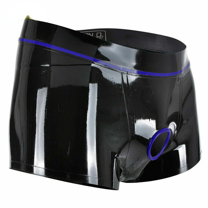 Sexy latex boxers for men