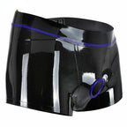 Sexy latex boxers for men