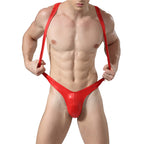 Borat - V-shaped patent leather sexy outfit