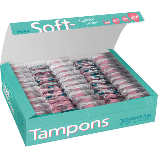 JOYDIVISION SOFT TAMPONS - ORIGINAL SOFT TAMPONS MINI X 50 UNITS