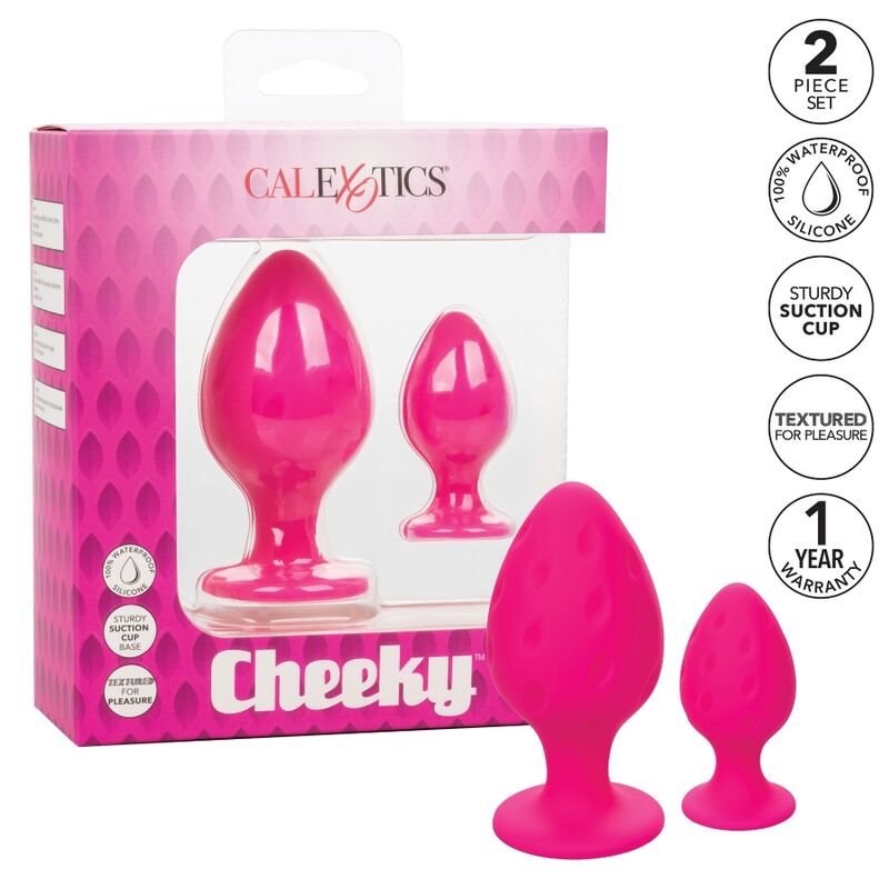 CALEXOTICS - CHEEKY BUTT PLUG PINK