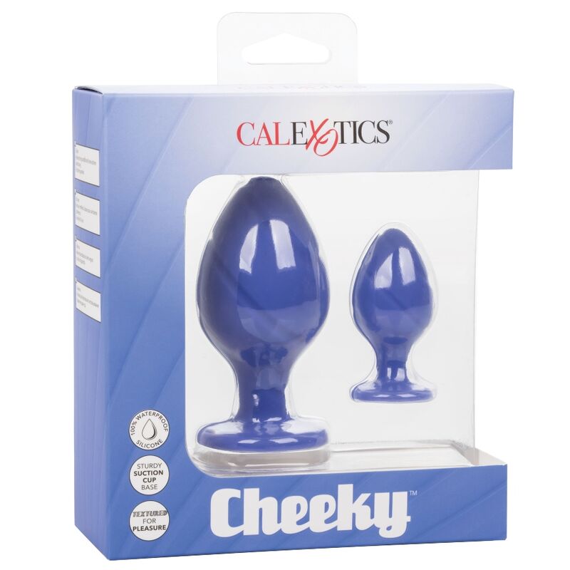 CALEXOTICS - CHEEKY BUTT PLUG PURPLE