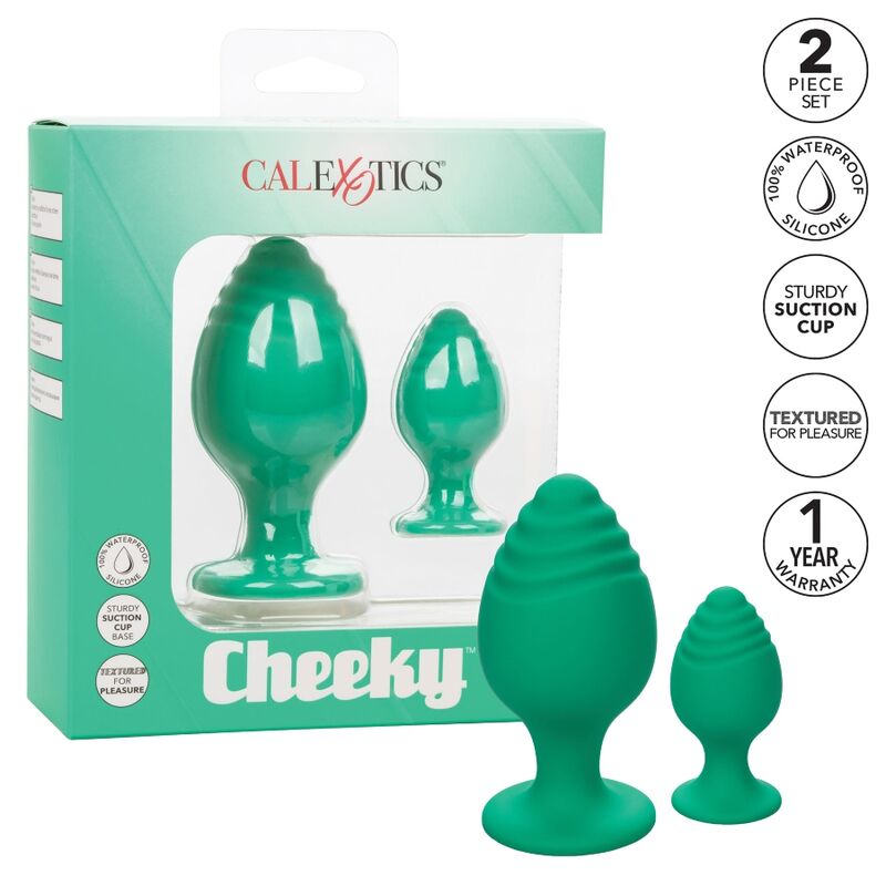 CALEXOTICS - CHEEKY BUTT PLUG GREEN