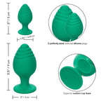 CALEXOTICS - CHEEKY BUTT PLUG GREEN