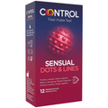 CONTROL - SENSUAL DOTS &amp; LINES POINTS AND STRETCH MARKS 12 UNITS