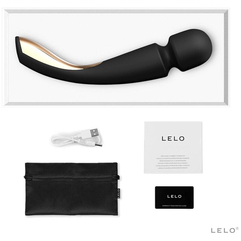 LELO - SMART MEDIUM WAND 2 BLACK MASSAGE