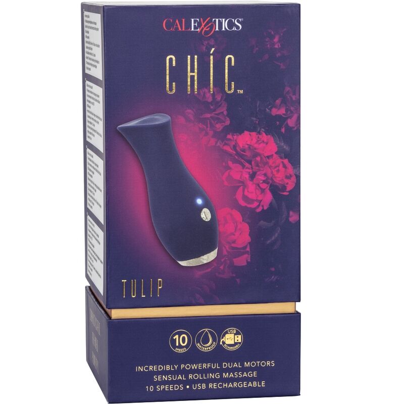 CALEXOTICS - CHIC TULIP MASSAGE ADOR - AZUL