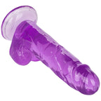 CALEXOTICS - SIZE QUEEN DILDO PURPLE 15.3 CM