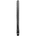 ALL BLACK - RIDGE SHOWER ANAL SILICONE 27 CM