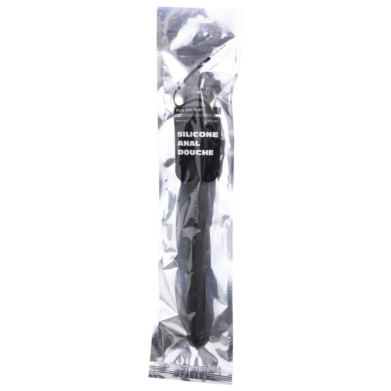 ALL BLACK - RIDGE SHOWER ANAL SILICONE 27 CM