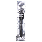 ALL BLACK - RIDGE SHOWER ANAL SILICONE 27 CM