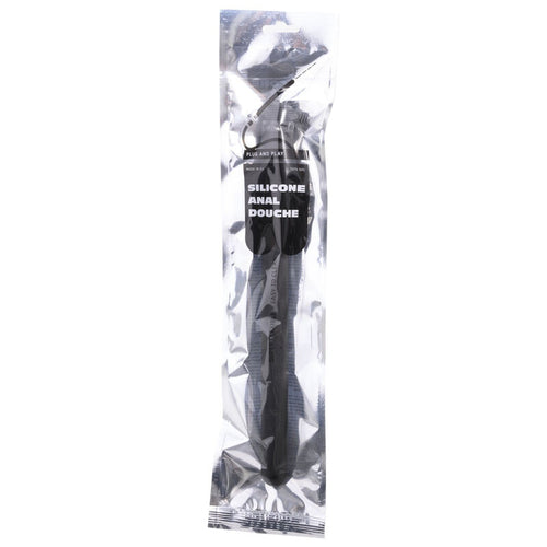 ALL BLACK - RIDGE SHOWER ANAL SILICONE 27 CM