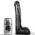 ALL BLACK - PENIS REALISTIC ANAL 23 CM