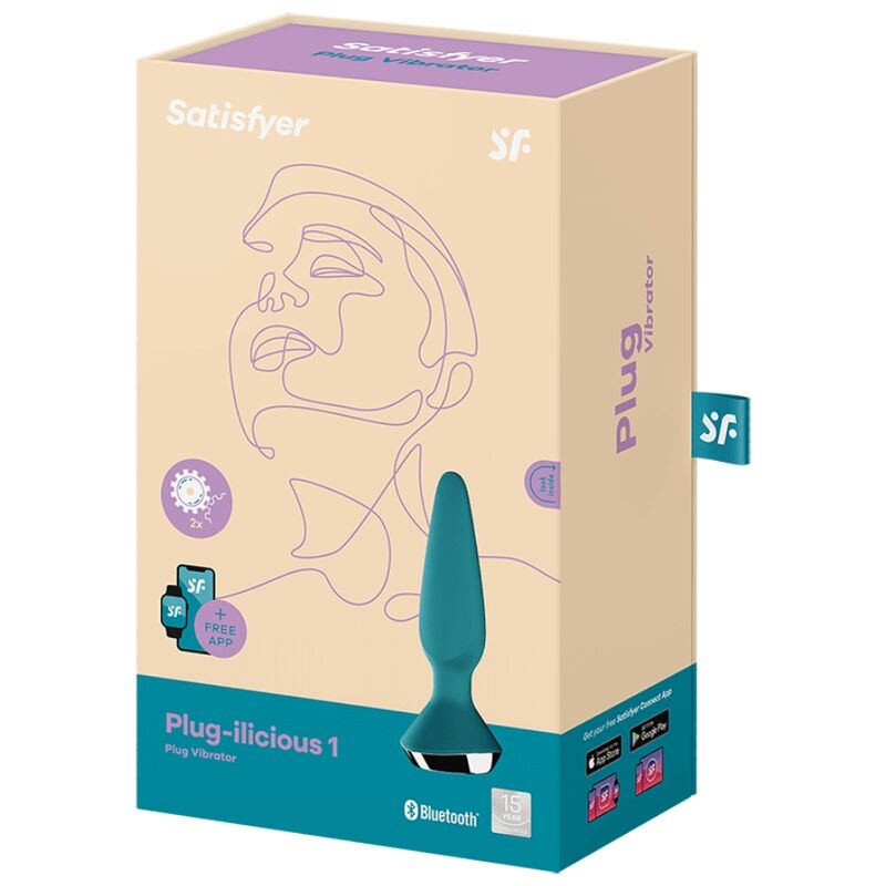 SATISFYER - PLUG ILICIOUS 1 PLUG VIBRATOR BRANCH