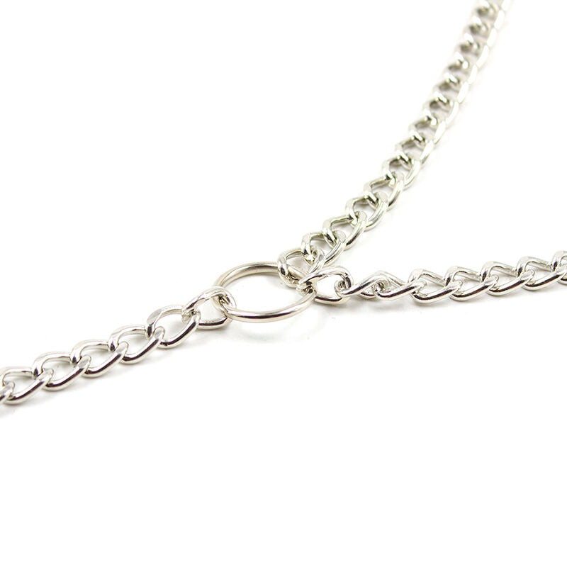 OHMAMA FETISH - 4 NIPPLE CLAMPS WITH CHAINS