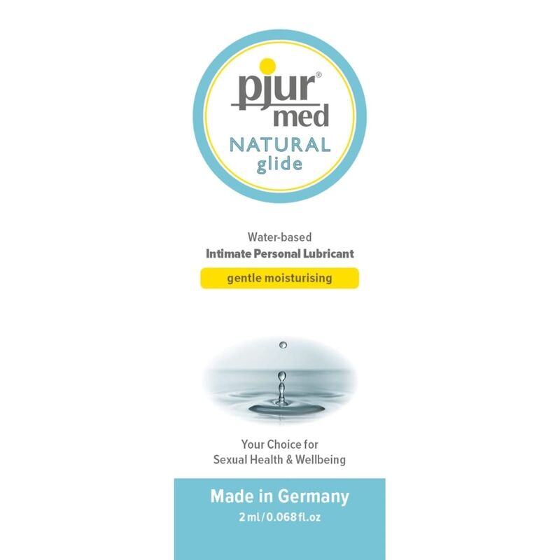 PJUR - WITH NATURAL WATER-BASED LUBRICANT 2 ML