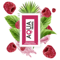 AQUA TRAVEL - WILD RASPBERRY FLAVOR WATERBASED LUBRICANT 6 ML