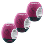 SATISFYER - 3 MASTURBATORS EGG BUBBLE