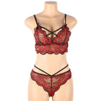SUBBLIME - SET TWO PIECES SET LACE TOP AND PANTS S/M