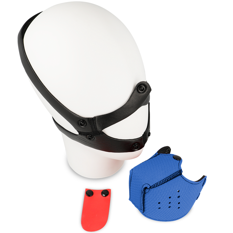 OHMAMA FETISH DOG Muzzle - BLUE