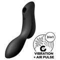 SATISFYER CURVY TRINITY 2 ETIMULADOR Y VIBRADOR - MORADO