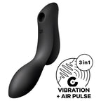 SATISFYER CURVY TRINITY 2 ETIMULADOR Y VIBRADOR - MORADO