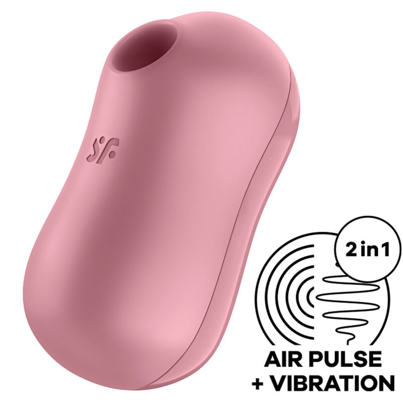 SATISFYER - COTTON CANDY ETIMULADOR Y VIBRADOR PURPLE