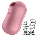 SATISFYER - COTTON CANDY ETIMULADOR Y VIBRADOR PURPLE