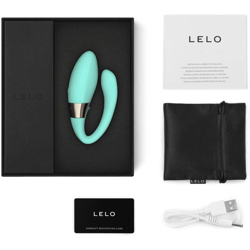 LELO - TIANI HARMONY AQUA GREEN COUPLE MASSAGE