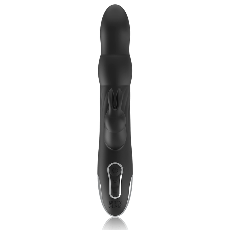 BRILLY GLAM- MOEBIUS RABBIT VIBRATOR &amp; ROTATOR COMPATIBLE WITH WATCHME WIRELESS TECHNOLOGY