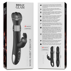 BRILLY GLAM- MOEBIUS RABBIT VIBRATOR &amp; ROTATOR COMPATIBLE WITH WATCHME WIRELESS TECHNOLOGY
