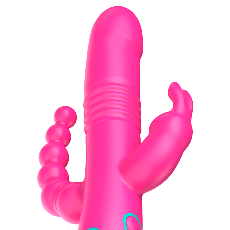 HAPPY LOKY - DONALD TRIPLE STIMULATION: ANAL, G-SPOT &amp; CLITORAL WATCHME WIRELESS TECHNOLOGY COMPATIBLE
