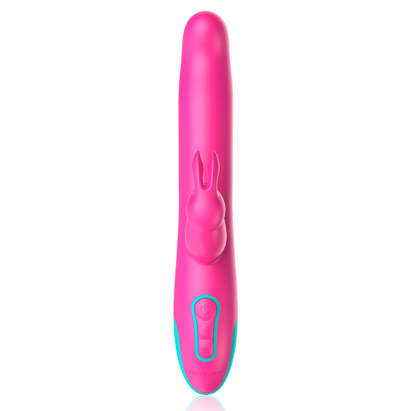 HAPPY LOKY - PLUTO RABBIT VIBRATOR &amp; ROTATOR WATCHME WIRELESS TECHNOLOGY COMPATIBLE