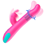 HAPPY LOKY - PLUTO RABBIT VIBRATOR &amp; ROTATOR WATCHME WIRELESS TECHNOLOGY COMPATIBLE