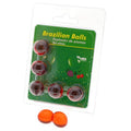 TALOKA - 5 BRAZILIAN BALLS STRAWBERRY &amp; CHERRY INTIMATE GEL