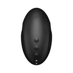 SATISFYER - VULVA LOVER 3 ETIMULADOR Y VIBRADOR NEGRO