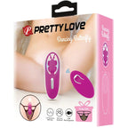 PRETTY LOVE - DANCING BUTTERFLY STIMULATOR FOR PANTIES WITH REMOTE CONTROL LILAC