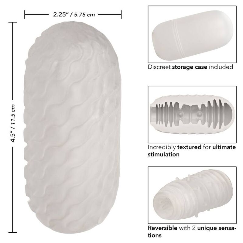 CALEXOTICS - REVERSIBLE RIBBED STROKE