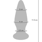 TOYJOY - THE SHINING VIBRATING GLASS BUTT PLUG