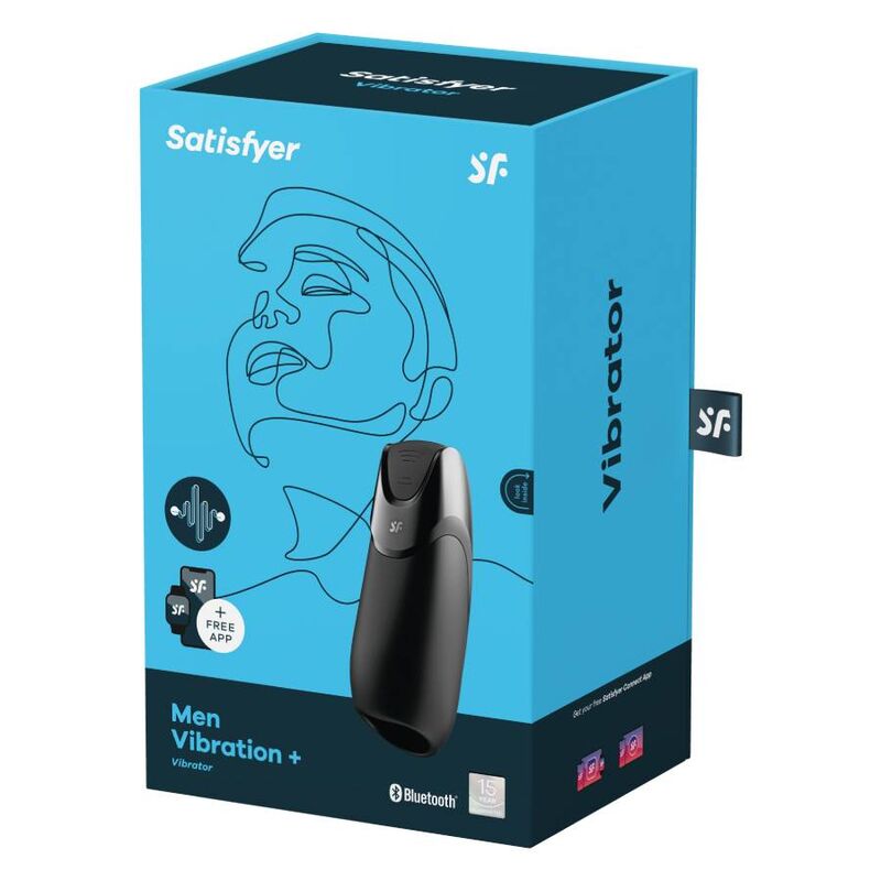 SATISFYER - BUT VIBRATION+ BLACK