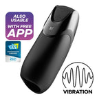 SATISFYER - BUT VIBRATION+ BLACK