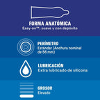 DUREX - EXTRA SAFE 12 UNITS