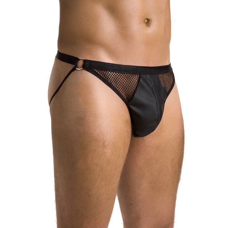 PASSION - 034 SLIP OPEN HATCH NEGRO L/XL