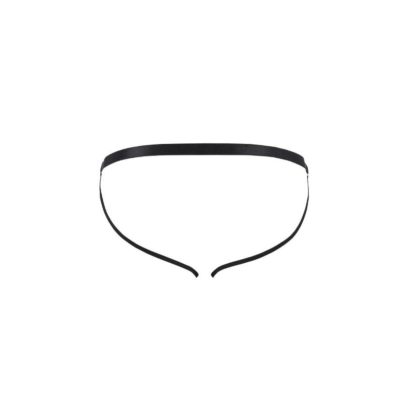 PASSION - 034 SLIP OPEN HATCH NEGRO L/XL