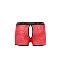 PASSION - 046 SHORT PARKER RED L/XL