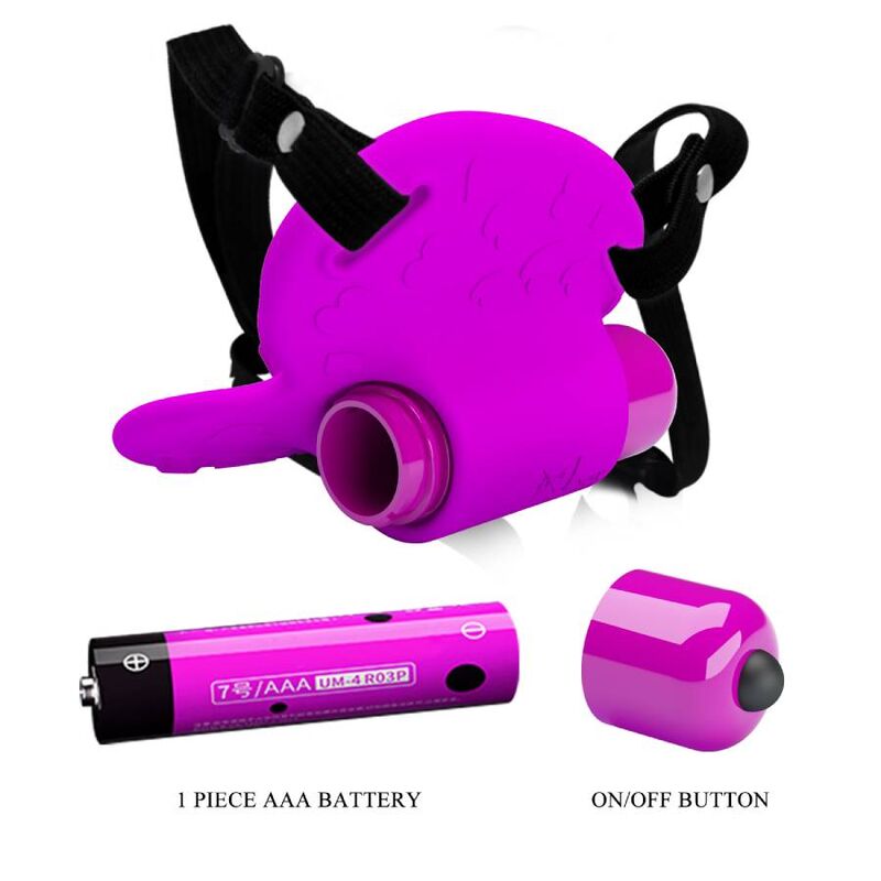 PRETTY LOVE - HEARTBEAT CLITORIS MASSAGE 10 VIBRATION MODES PURPLE