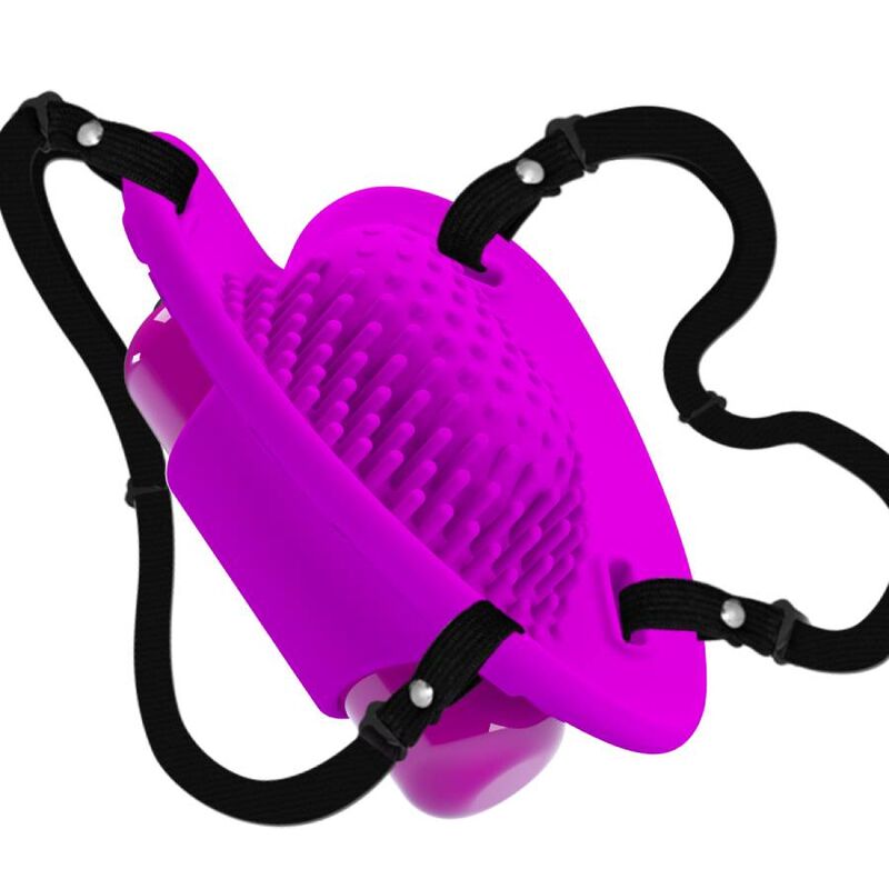 PRETTY LOVE - HEARTBEAT CLITORIS MASSAGE 10 VIBRATION MODES PURPLE