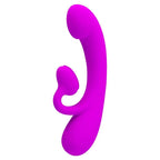 PRETTY LOVE - SINCERE VIBRATOR AND CLITORIS SUGAR PURPLE SILICONE