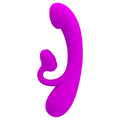 PRETTY LOVE - SINCERE VIBRATOR AND CLITORIS SUGAR PURPLE SILICONE