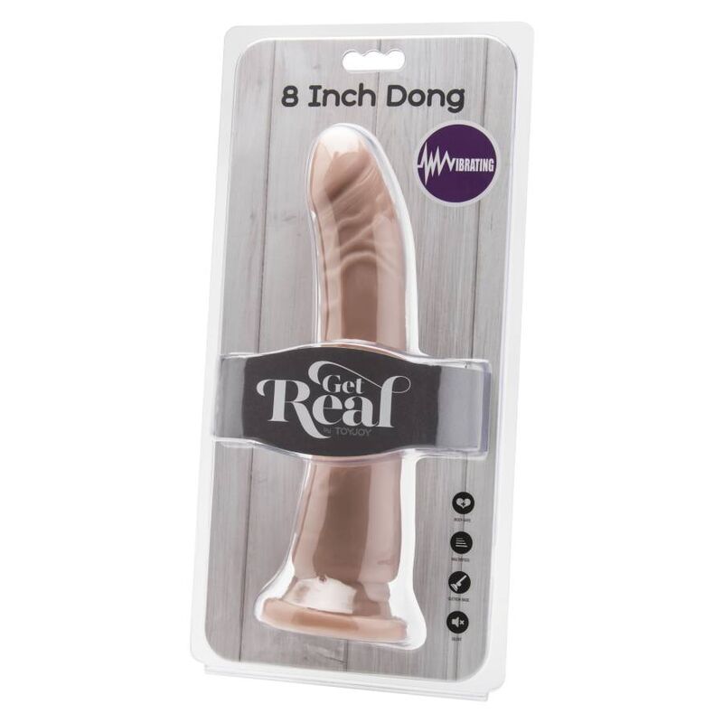 GOAT REAL - DONG 20.5 CM VIBRATING SKIN
